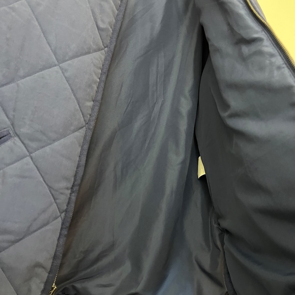 Old Navy Collarless Quilted Jacket Size Large - Picture 8 of 10